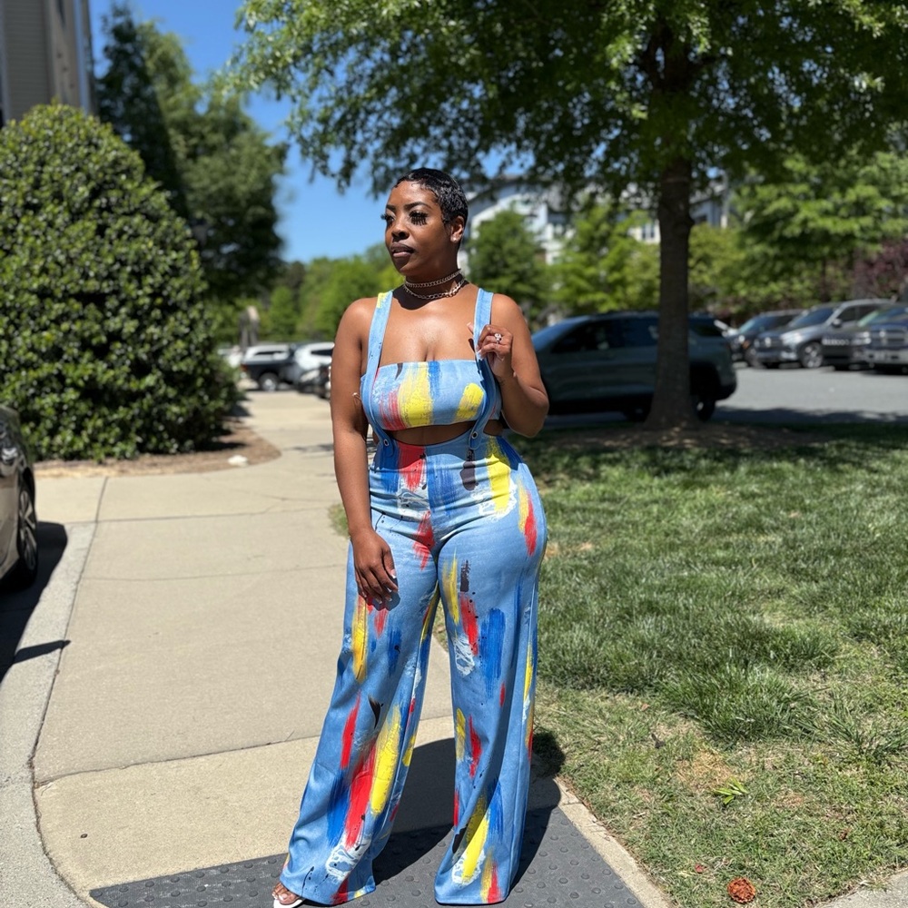 Colorful Women's Jumpsuit